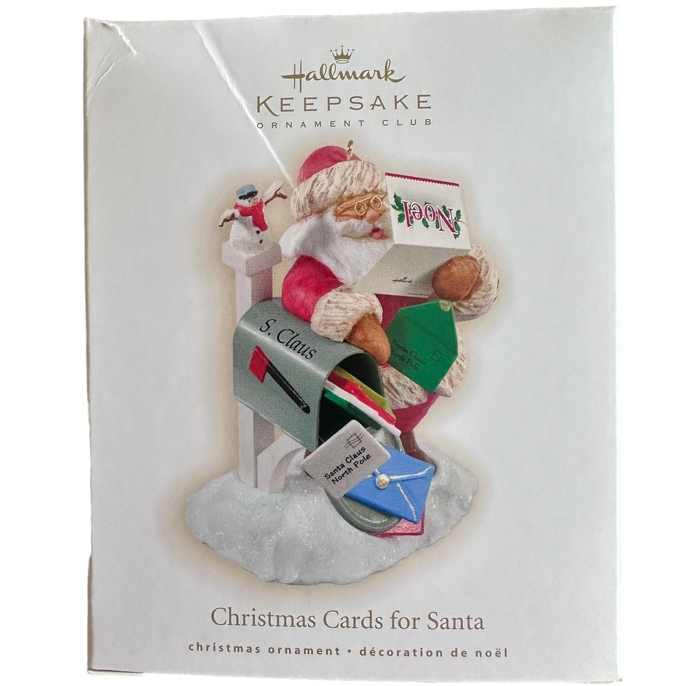 Hallmark Ornament 'Christmas Cards for Santa' 2009